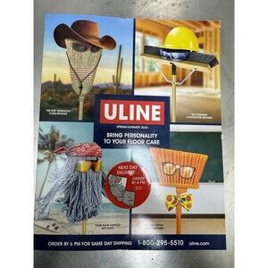 Uline Spring Summer 2026 Catalog Floor Care Janitorial Supplies